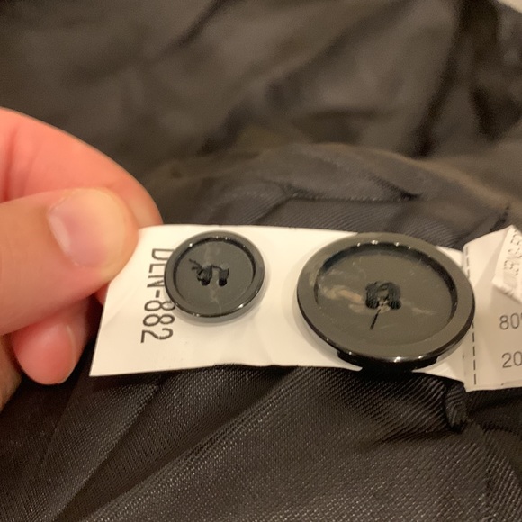 Fall - Gently Used Zara Glen Plaid Single Breasted Blazer Black & White Medium - Picture 4 of 11